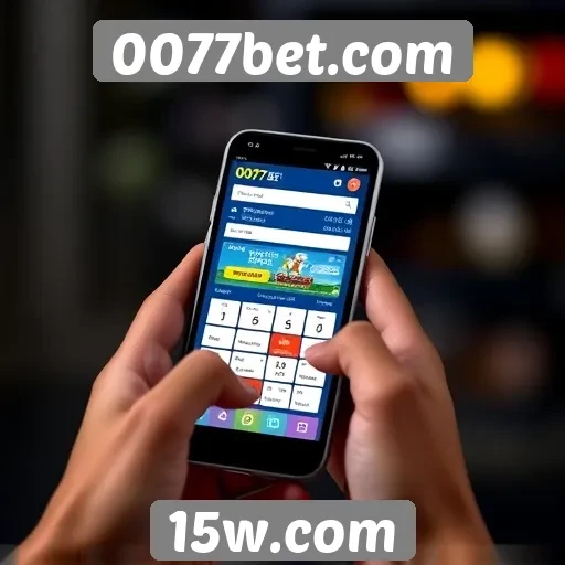 Experiência do usuário em dispositivos móveis no 0077bet